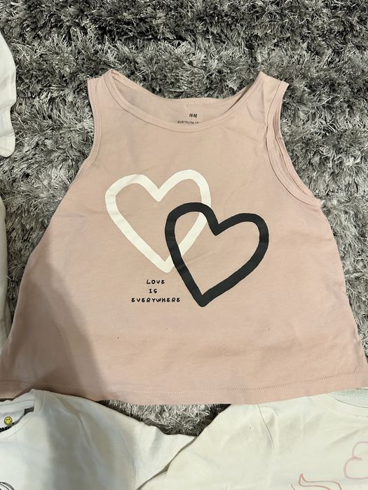 H&M i Reserved zestaw bluzek 110-116