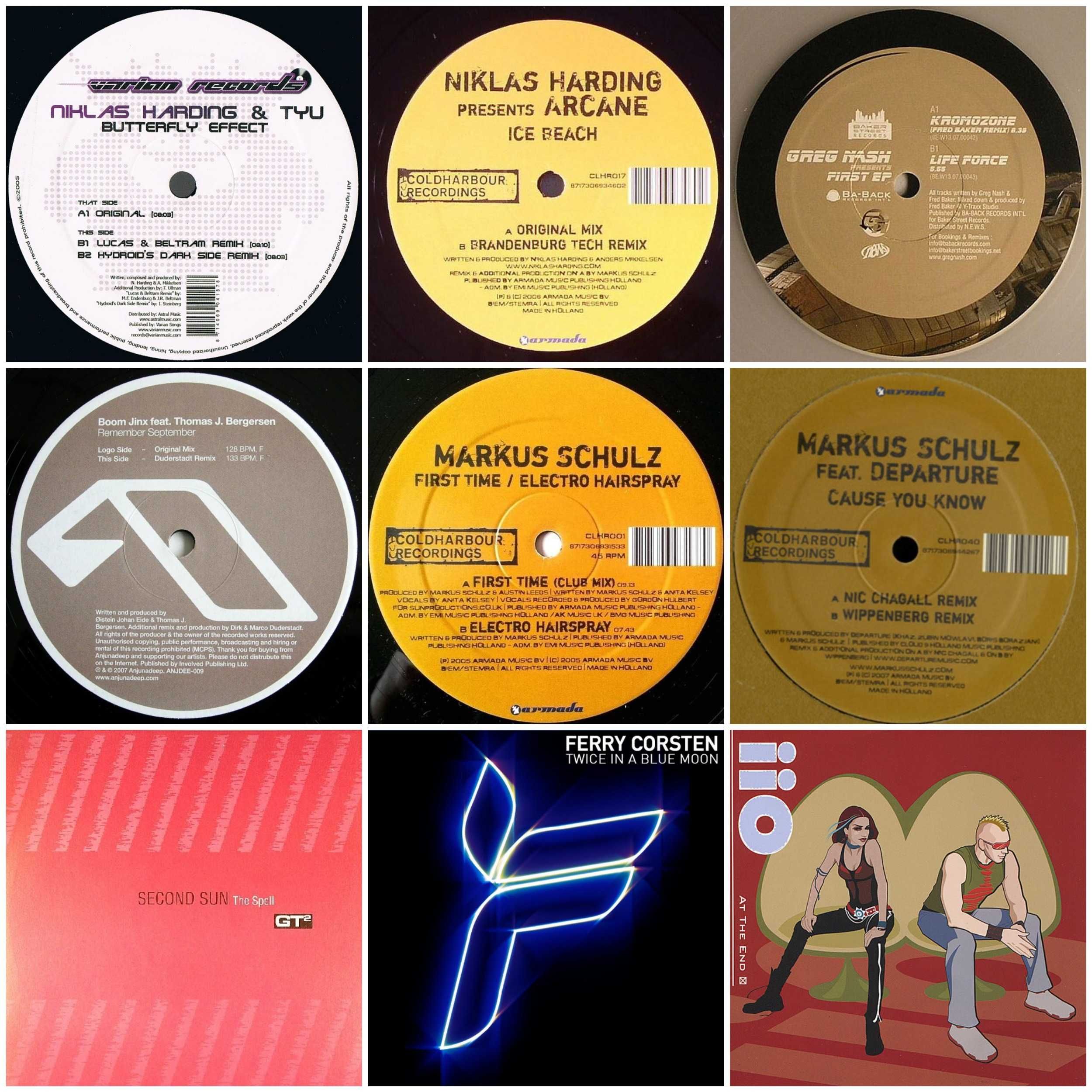 Cosmic Gate/KyauVs.Albert/Ronski Speed/Ferry Corsten/Solarstone/Jes/LP