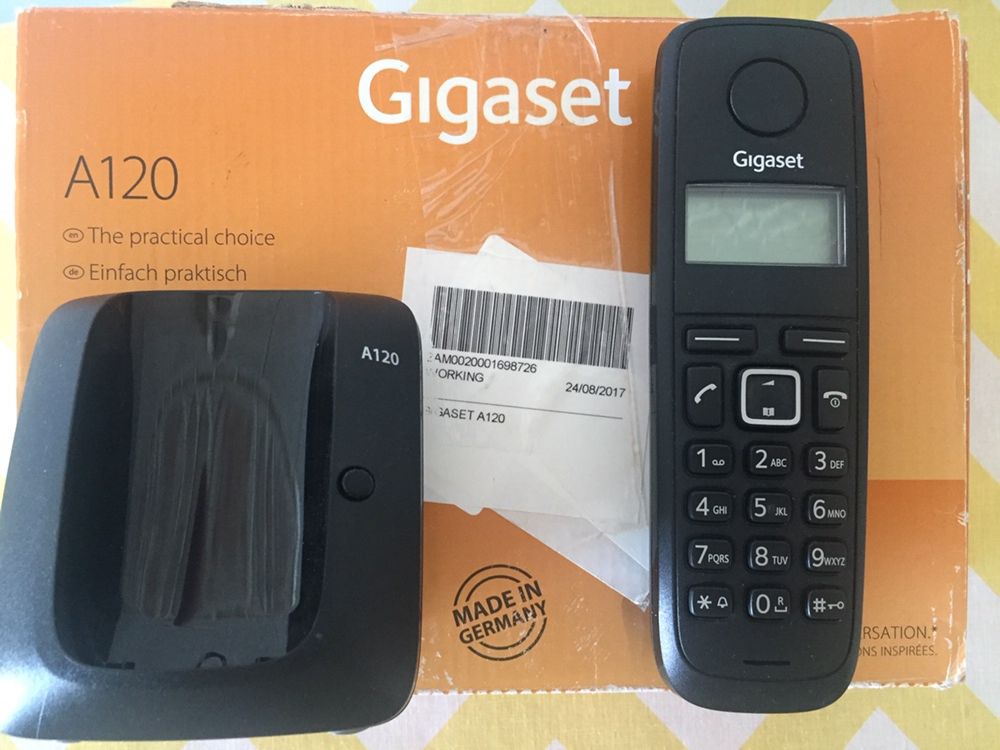 Telefone portatil Gigaset impecavel