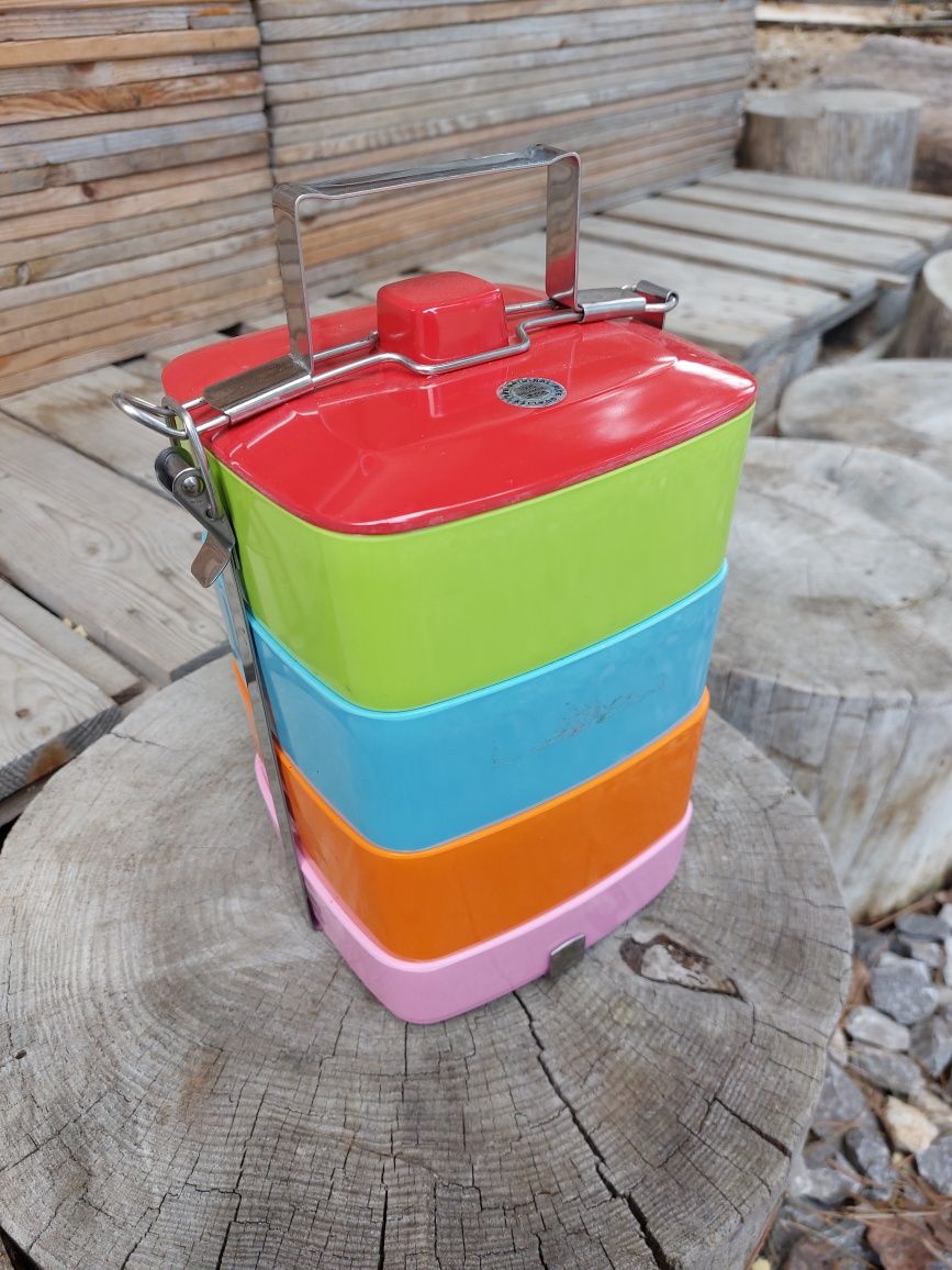 Rozkładany lunchbox z melaminy