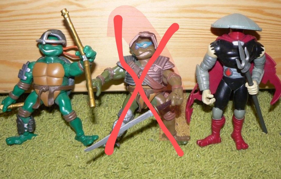 Turtles ~~figurki ~~Żółwie Ninja ~~