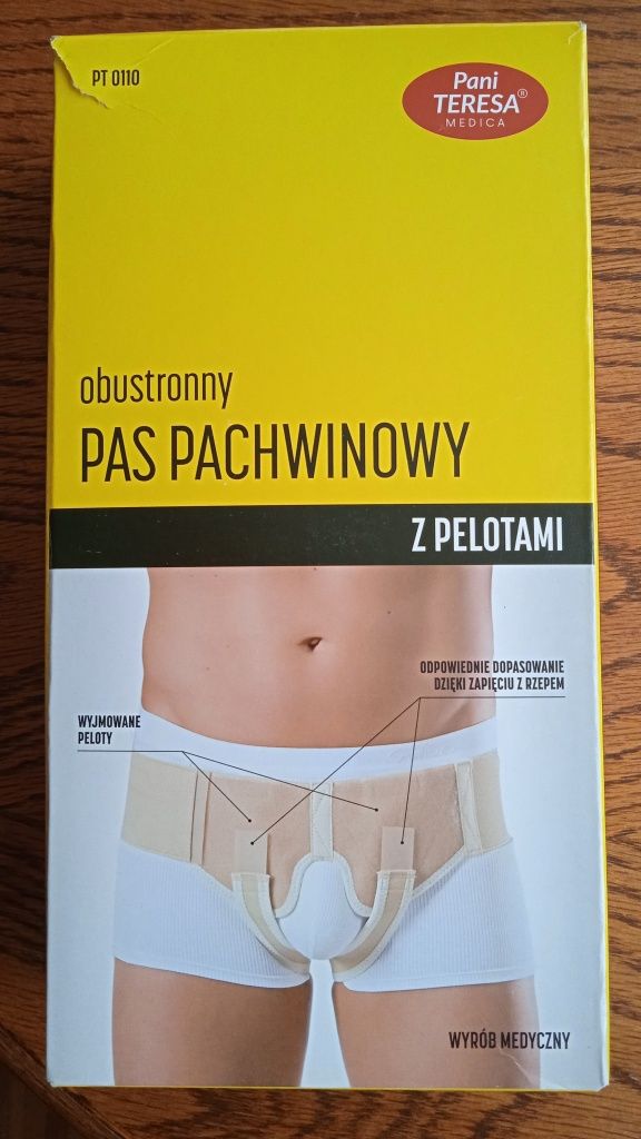 Pas pachwinowy obustronny