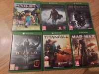 gra gry Xbox one minecraft diablo shadow of mordor titanfall mad max