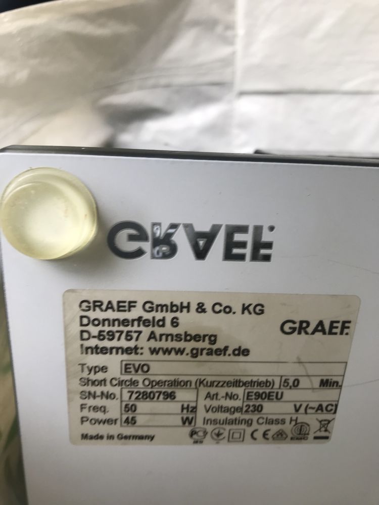 Krajalnica niemieckiej marki Graef