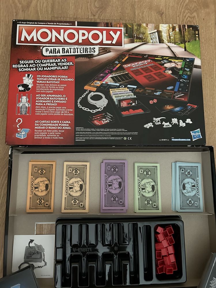 Jogo Monopoly para Batoteiros