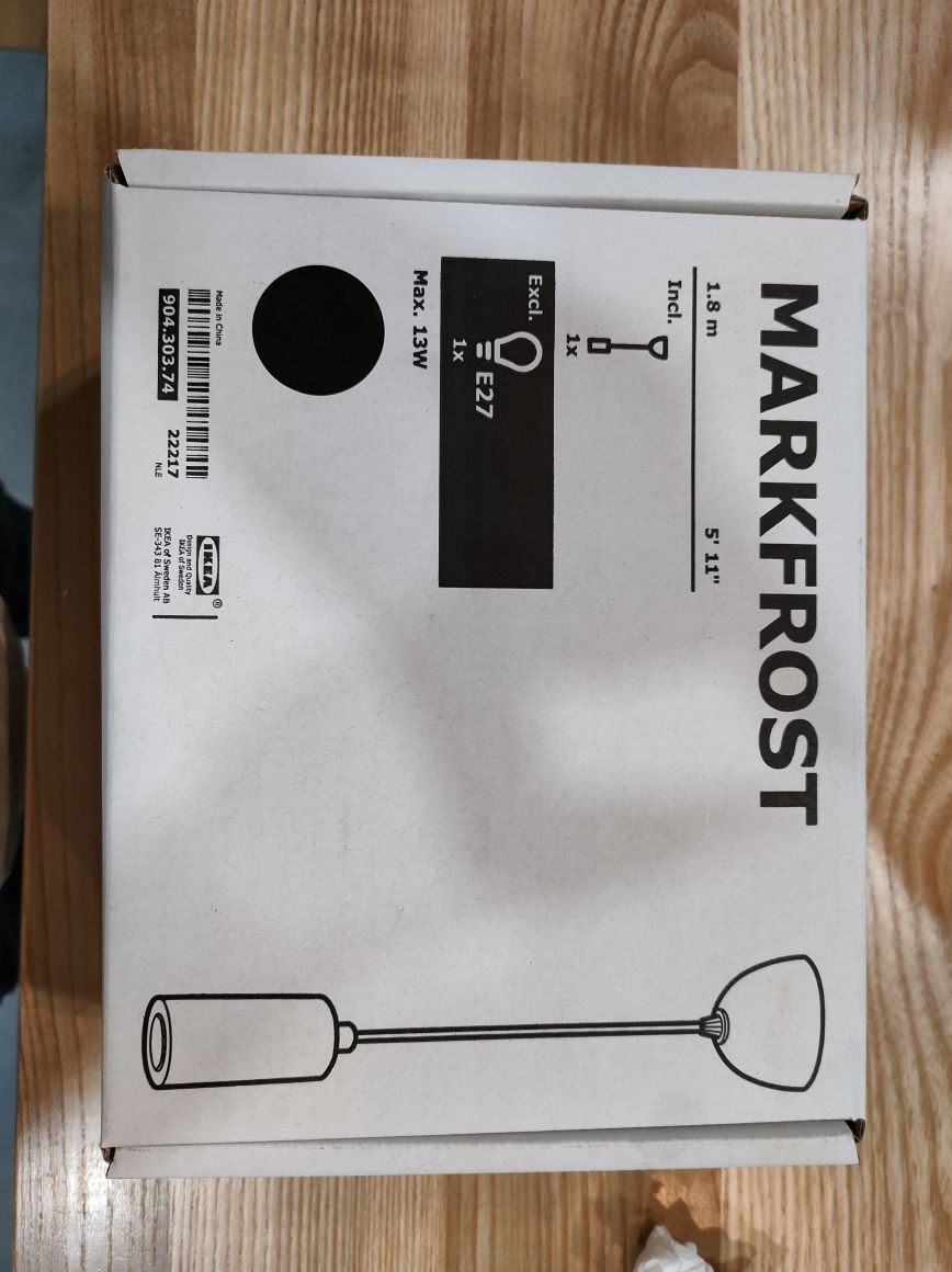 Lampa wisząca Ikea Markfrost