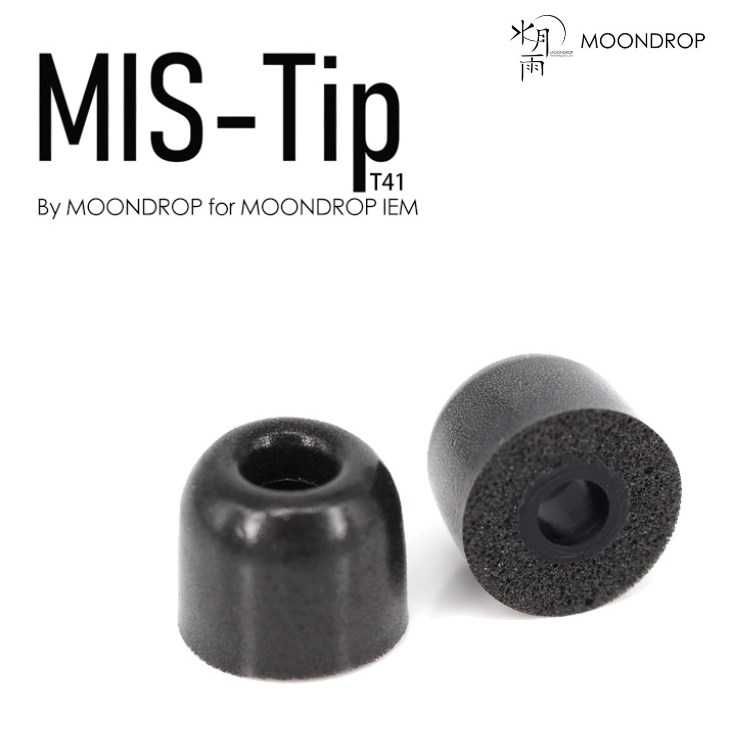 ⇒ Moondrop T41 / Т55 Tips - это пенные амбушюры Ear-Tips для наушников