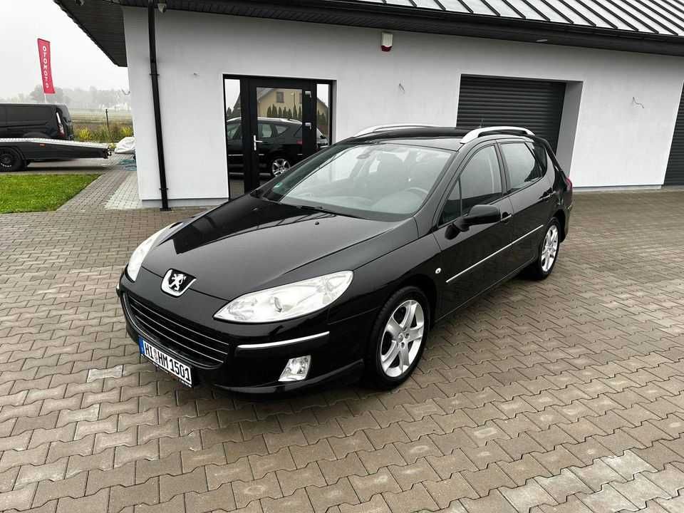 Peugeot 407,panorama,benzyna,alu,zadbany