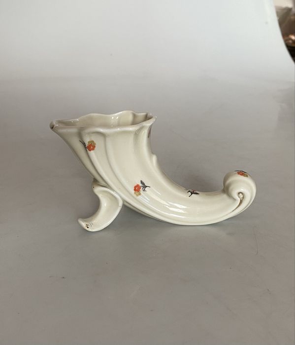 Przedwojenny Ćmielów wazon róg obfitości