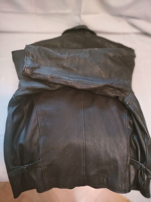 Kurtka skórzana męska