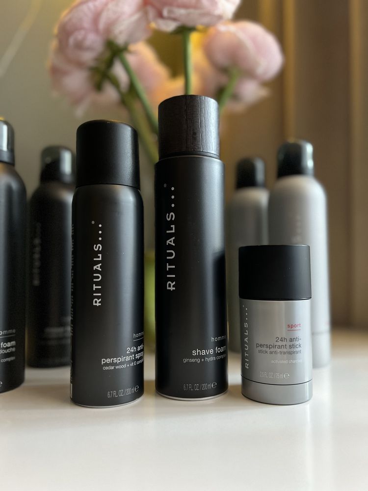 Пінка для бриття, антиперспірант, пінка для душу Rituals Homme Sport