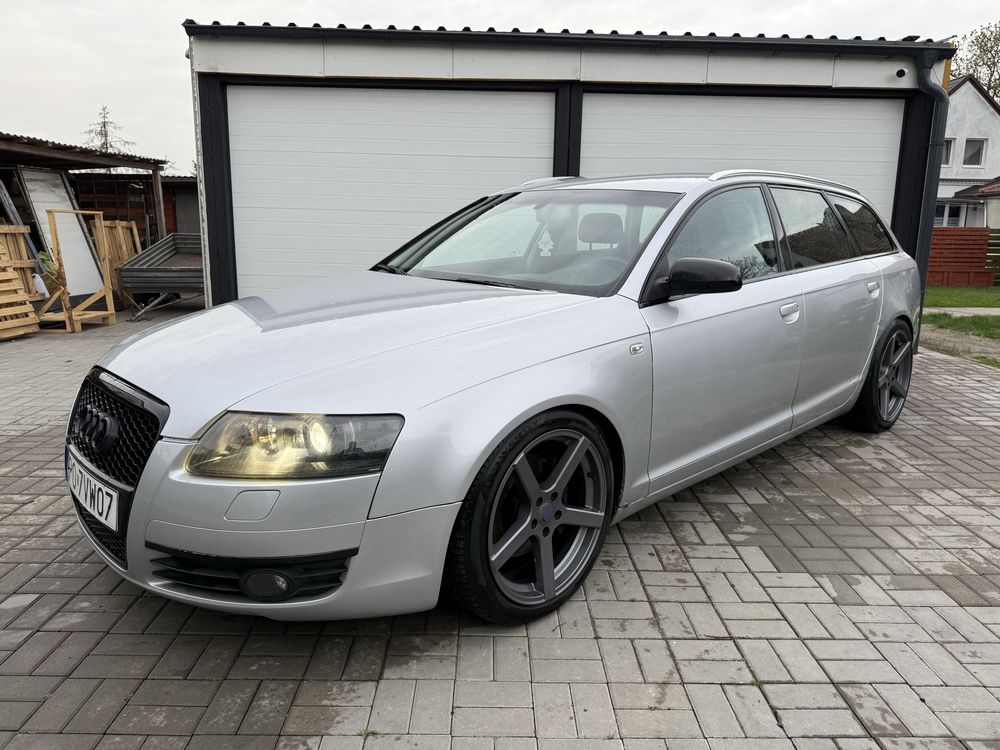 Audi A6 C6  Avant zamiana na busa Transit t4