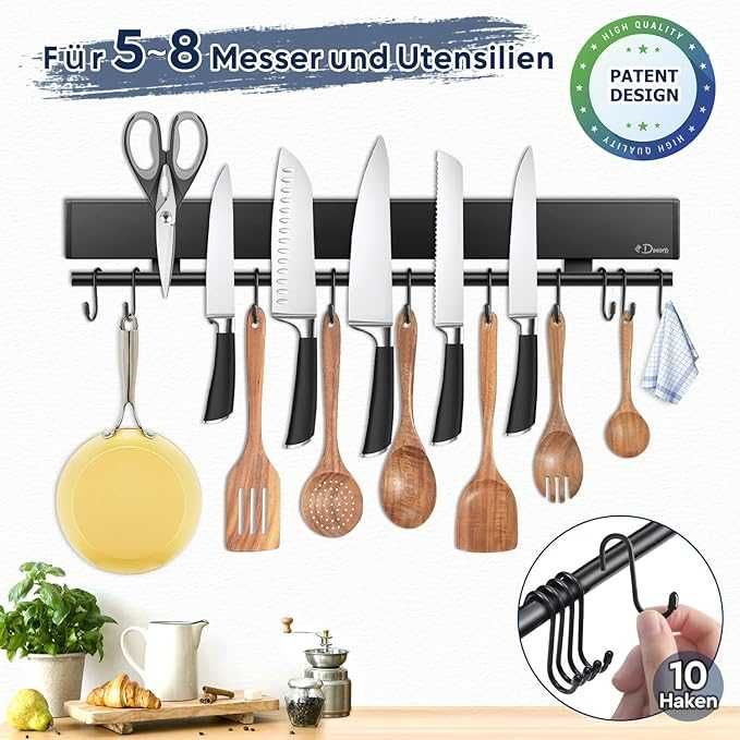 Magnetyczny uchwyt na noże 43 cm