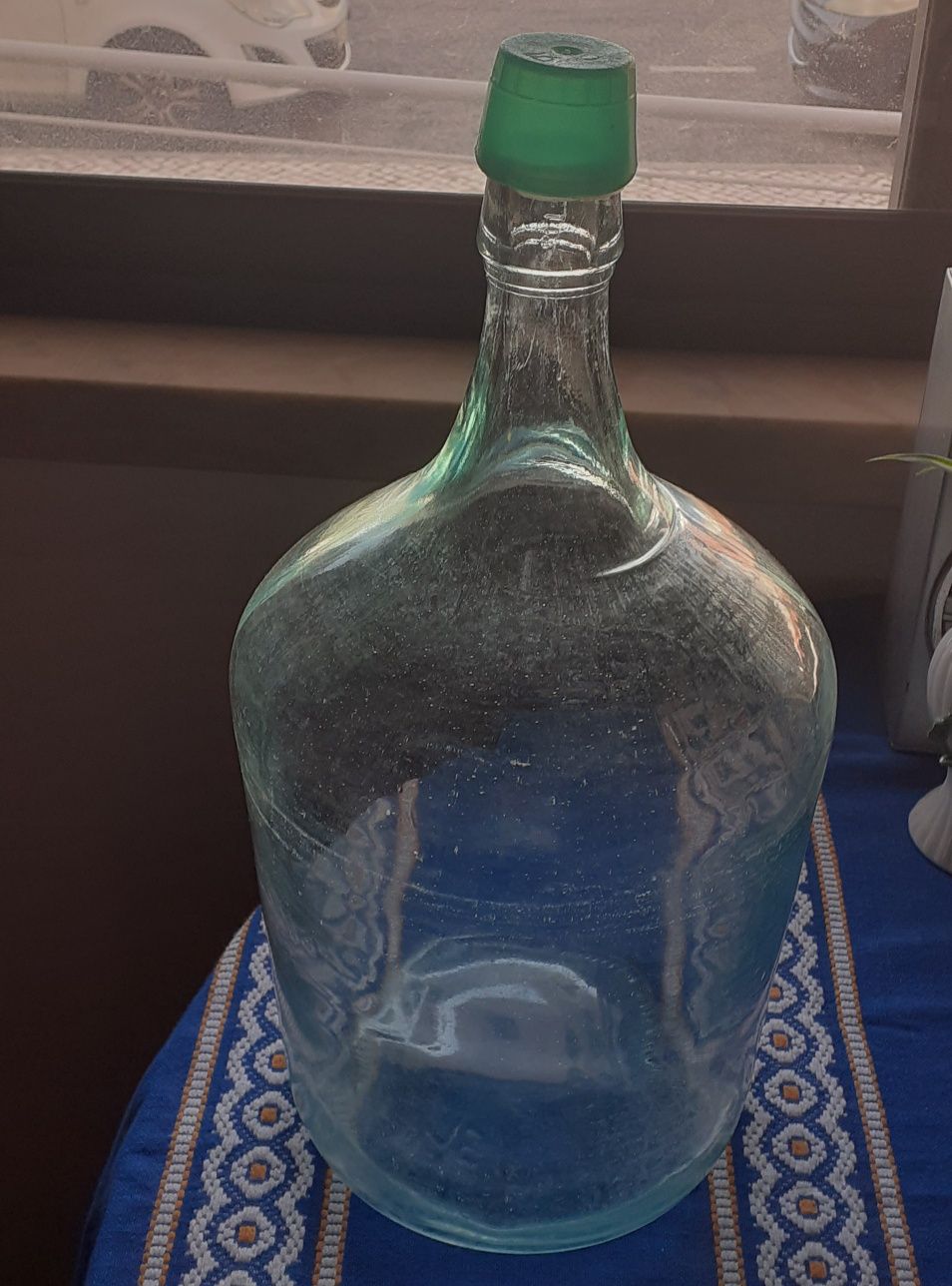Garrafão antigo de 5 litros, com rolha