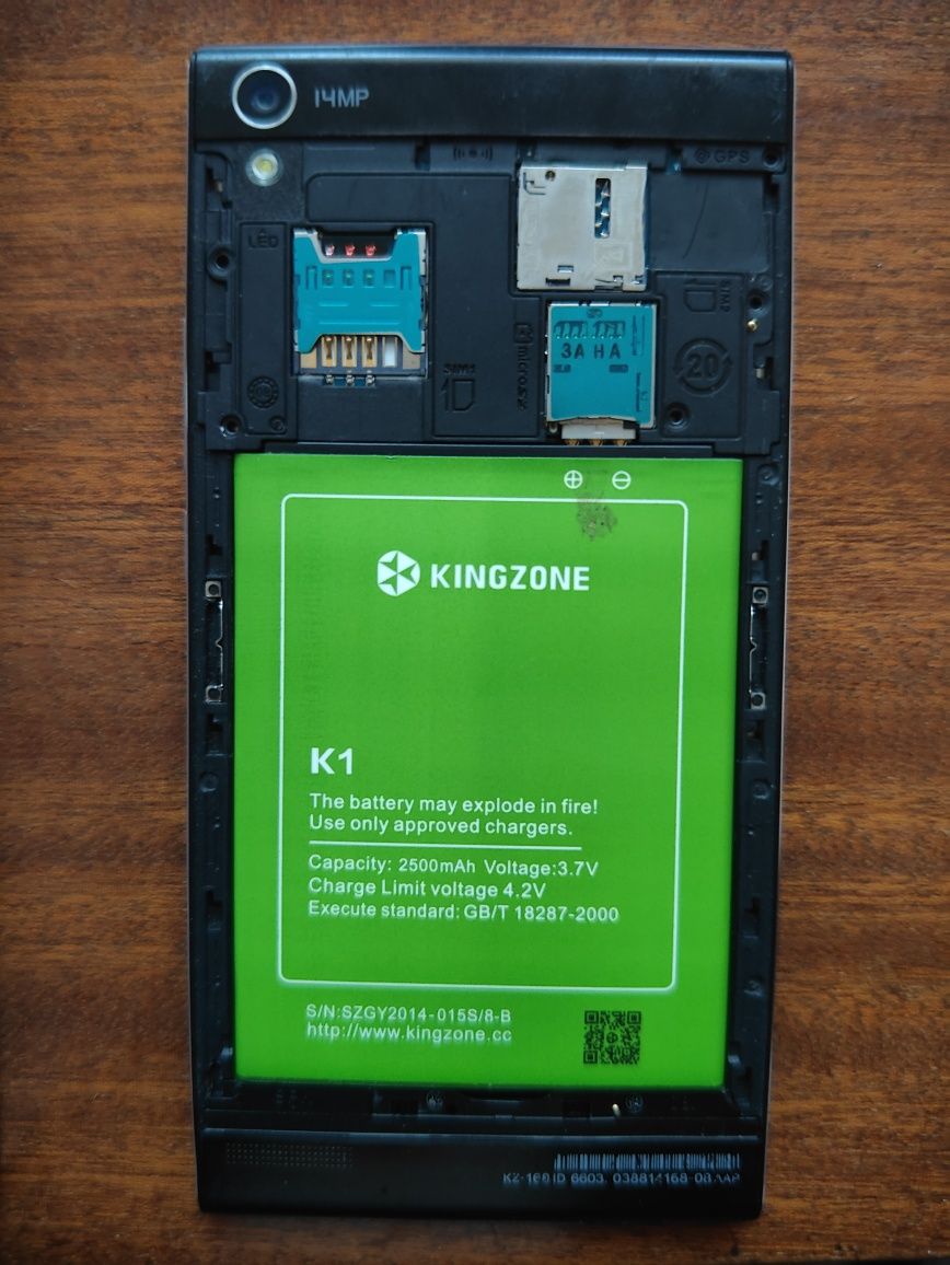 Смартфон Kingzone K1 Turbo - на запчастини або відновлення