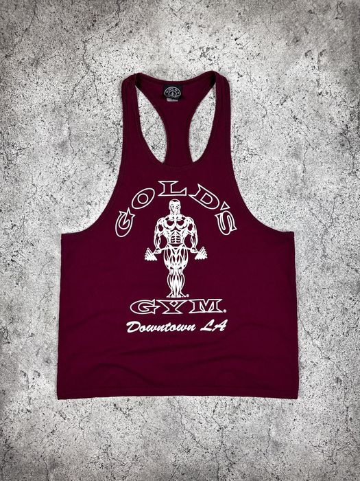 Чоловіча спортивна оригінальна майка «Gold’s Gym»