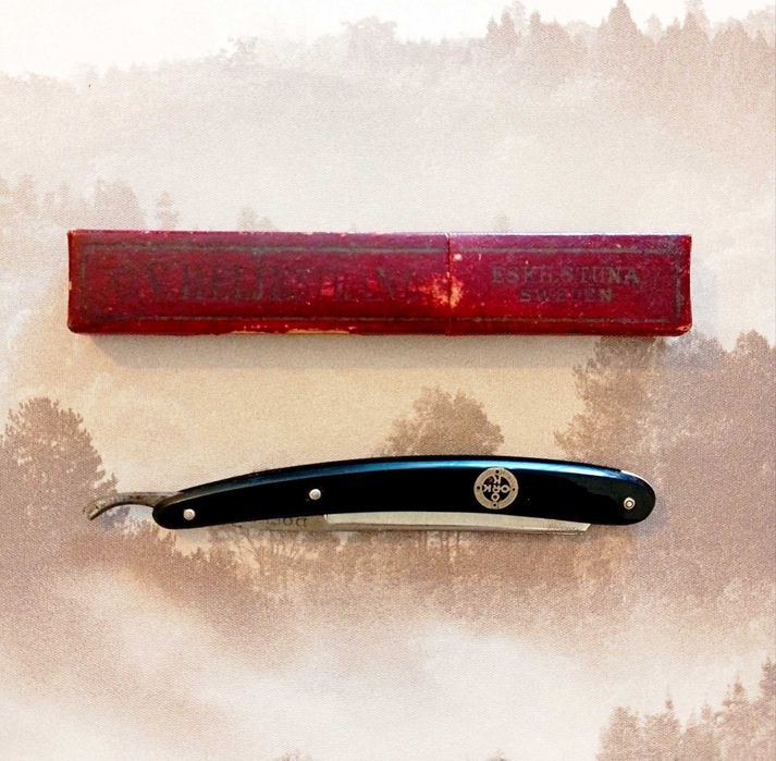 Navalha de barbeiro antiga Dorko