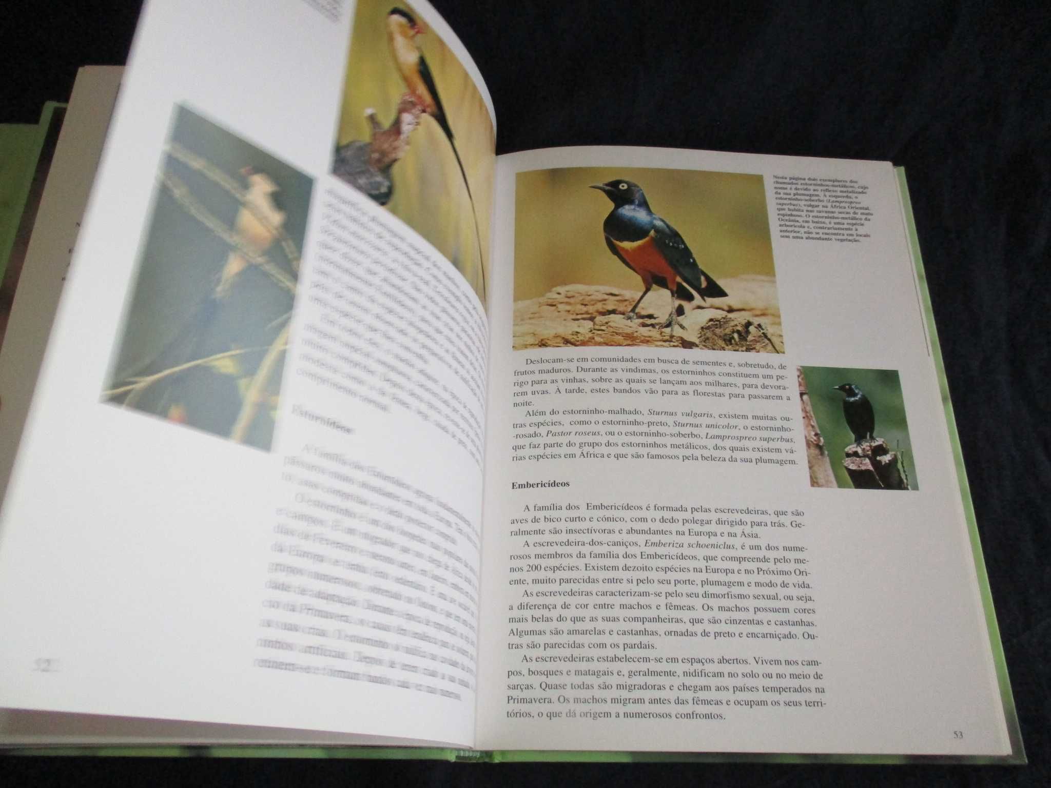 Livros As Aves I e II Segredos da Natureza Ediclube