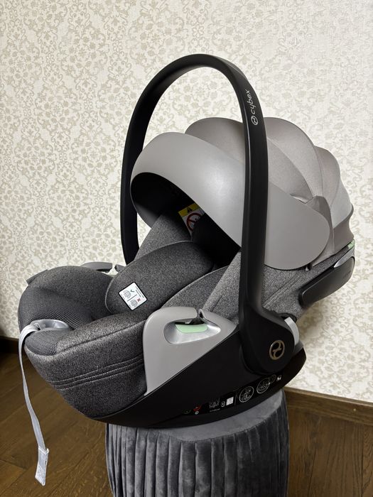 Автокрісло Cybex Cloud T plus i-Size Mirage Grey сірий колір