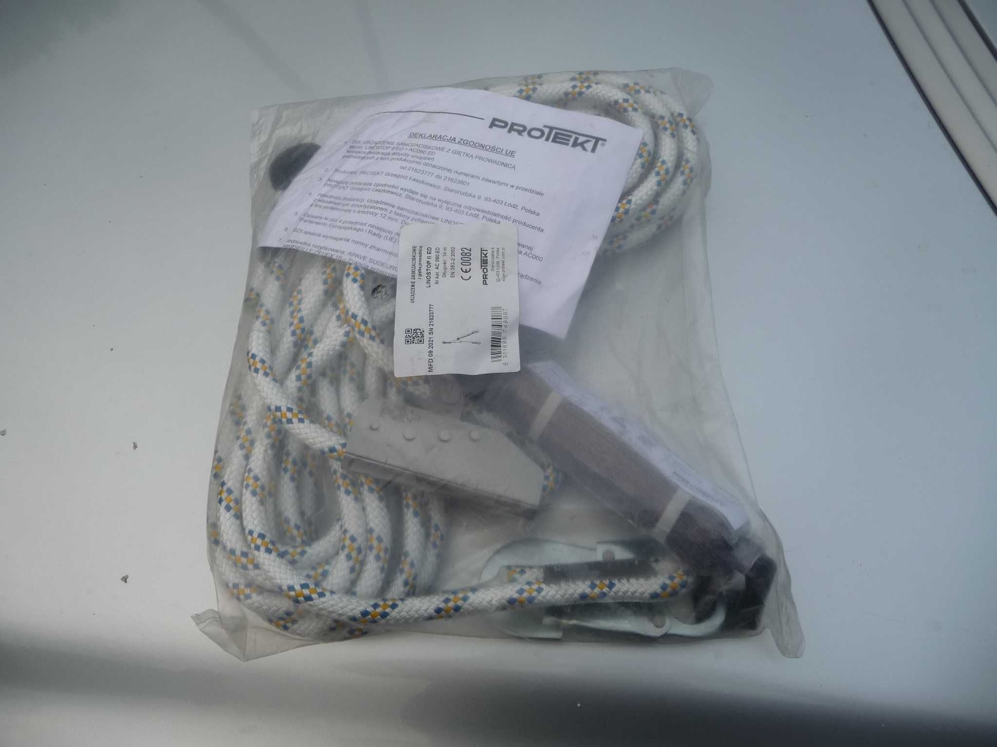 Wurth Protekt uprząż szelki linostop Zestaw BHP