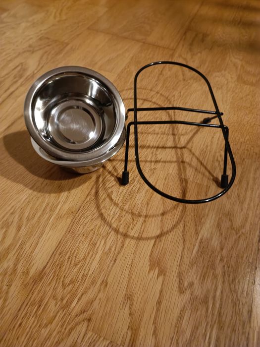Suporte comida/água para gato pequeno