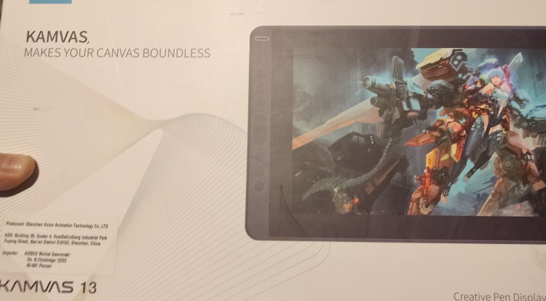 Tablet graficzny Kamvas 13