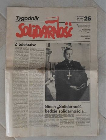 Tygodnik Solidarność 25 września 1981 rok nr 26