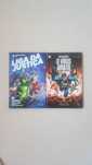 Livros comics "Liga da Justiça" de Geoff Johns