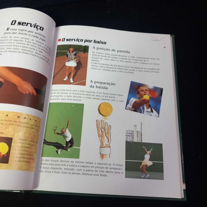 Livro de Ténis de Isabelle Demongeot