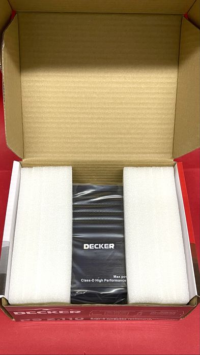 Підсилювач Decker PS 2.110 2-канальний автомобільний/2*100Вт