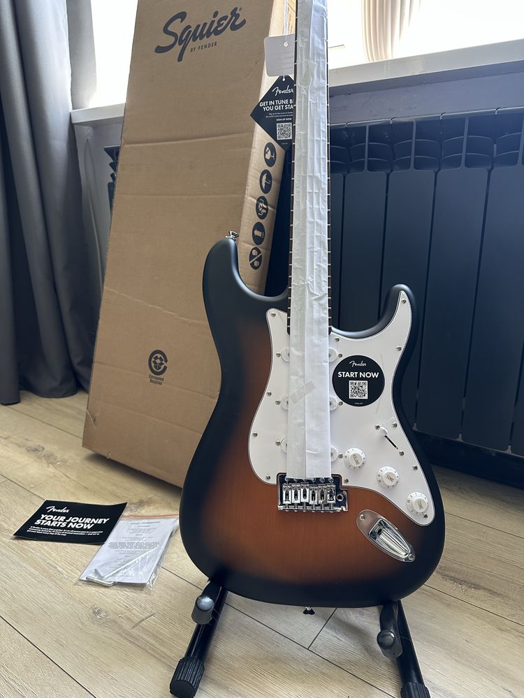 Gitara elektryczna Fender Squier Debut dla początkujących
