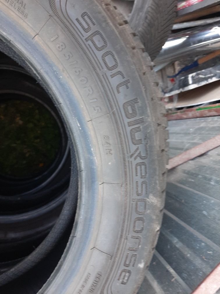 185/60R15 Dunlop 1szt jak nowa