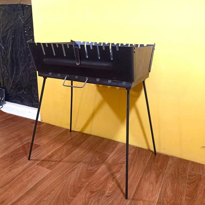 Мангал-чемодан на 6 шампуров (2.8 мм)Складной Разборной мангал Шампура