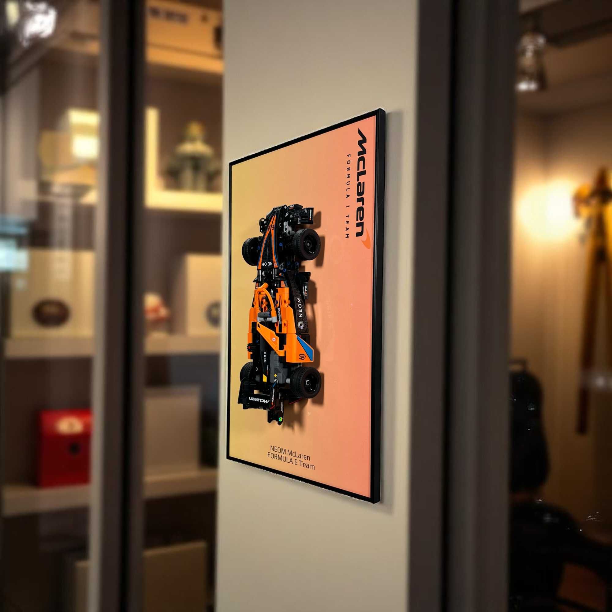 Тримач Рамка для лего LEGO Technic NEOM McLaren Formula E (42169) лего