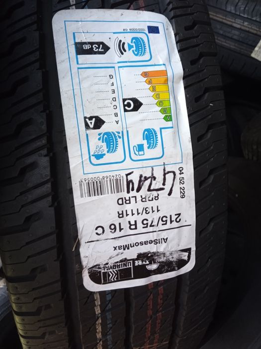 215/75 R16C Uniroyal 1szt wielosezon