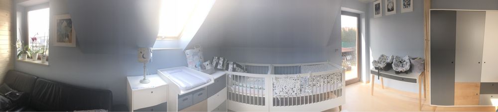 Łóżeczko dzieciece 70x140 VOX concept z materacem