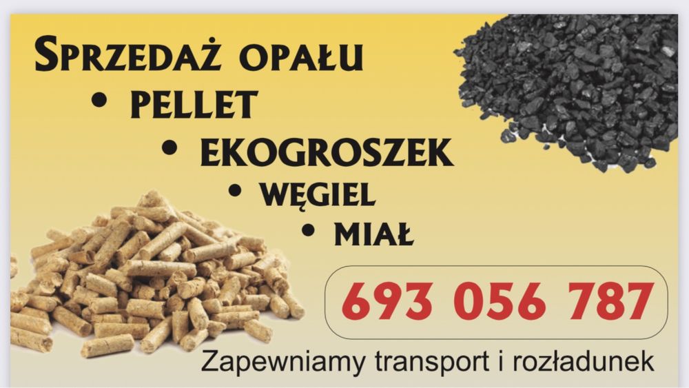 Ekogroszek z Polskiej kopalni 28kj wegiel pellet Brzeziny