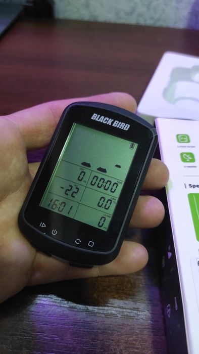 GPS велокомпьютер BlackBird BB18 GPS/Beidou/Glonass/Galileo Strava