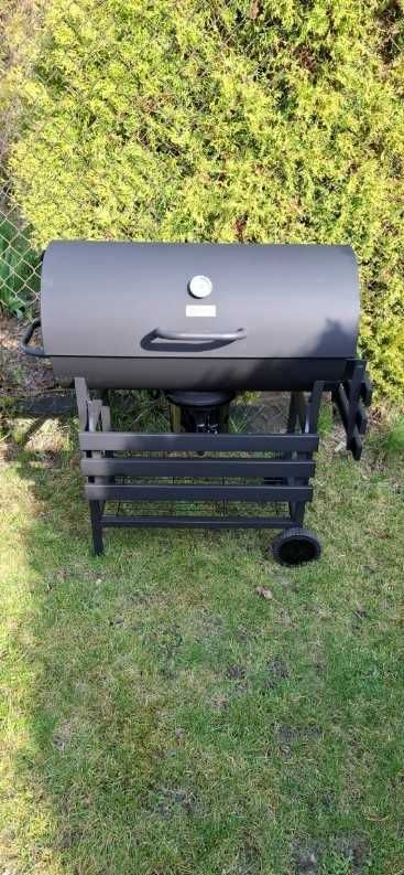 Grill ogrodowy z półkami i popielnikiem BBQ Party