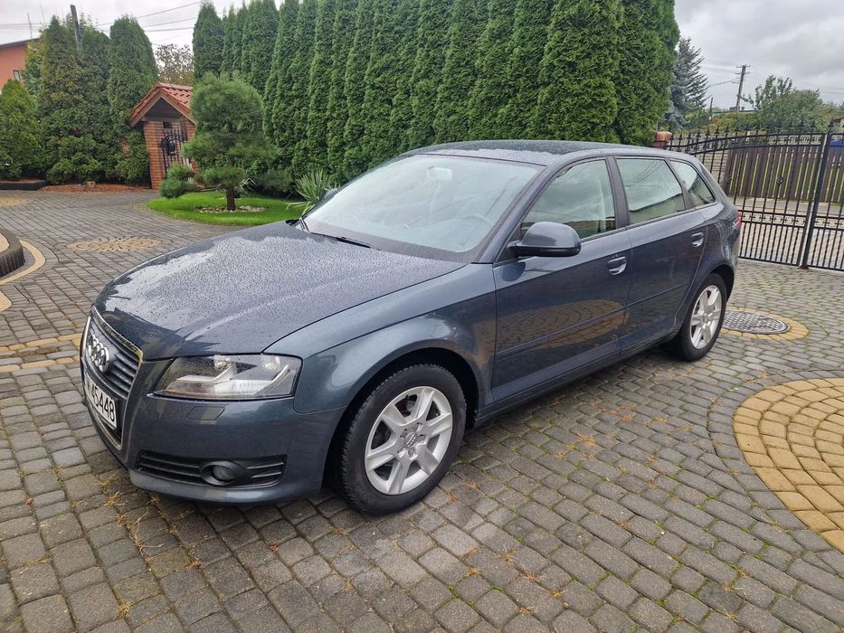 Audi A3 Sportback 1.6 MPI 2X klimatronic tempomat grzane fotele czujniki cofania alu !!!