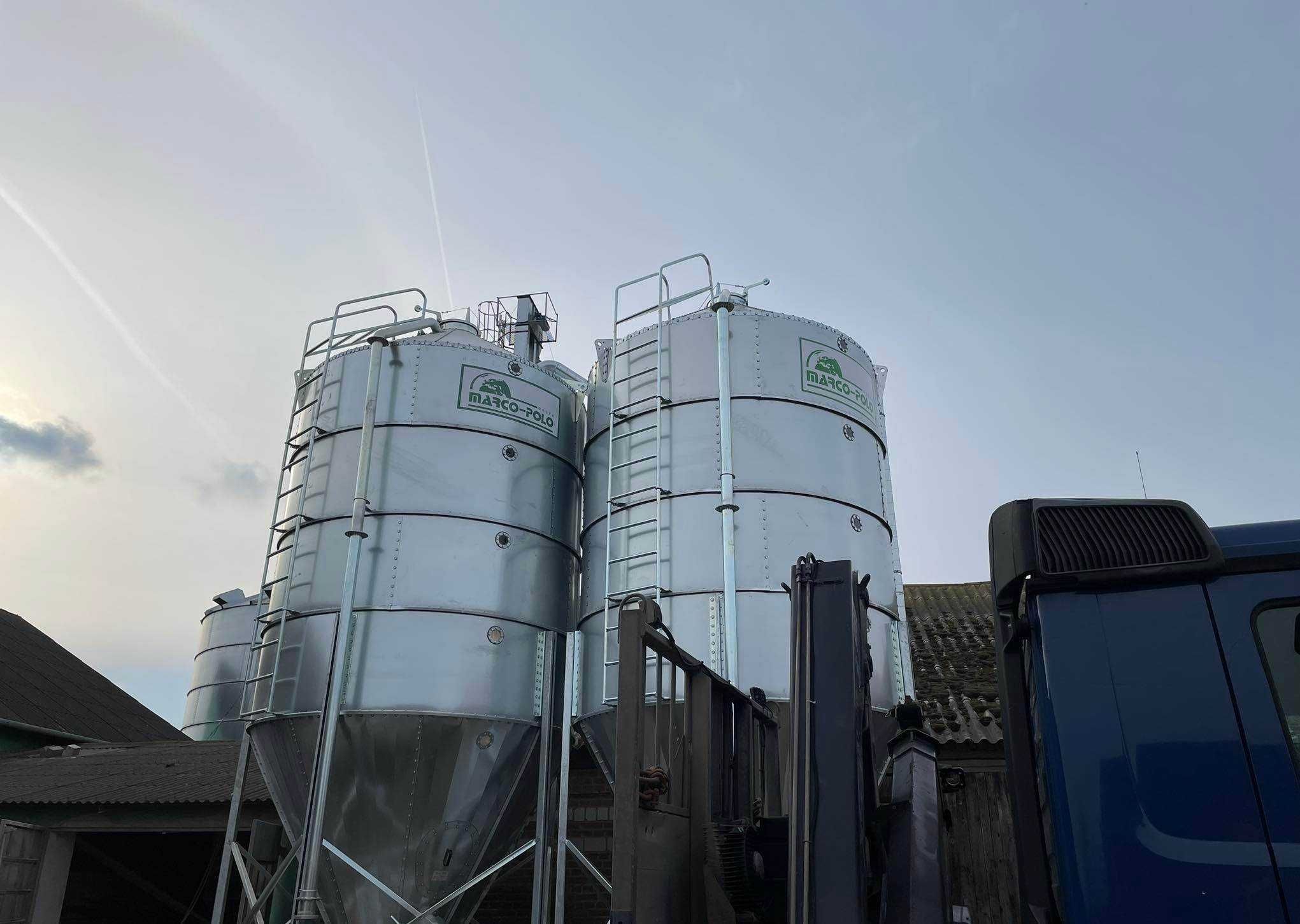 Silosy 30ton 38t 25t zbożowe SILOS nowy Marco-Polo z HDSem 1,5mm ocynk