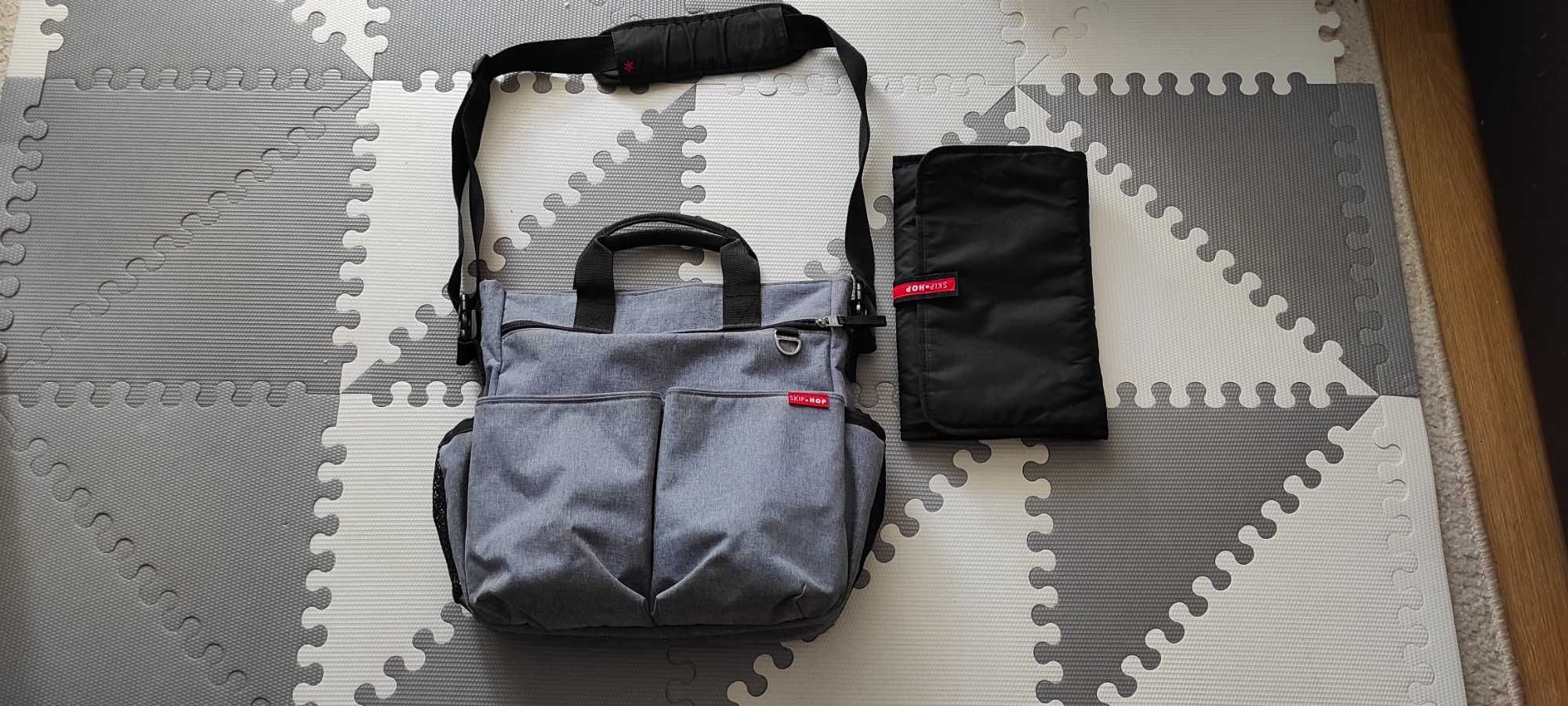 Torba do wózka Skip Hop szara Duo Signature Grey