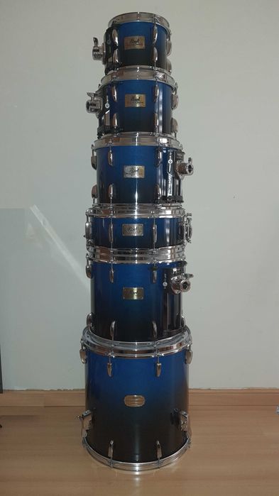 Kit de Bateria Pearl Session Maple Custom com Pratos Zildjian