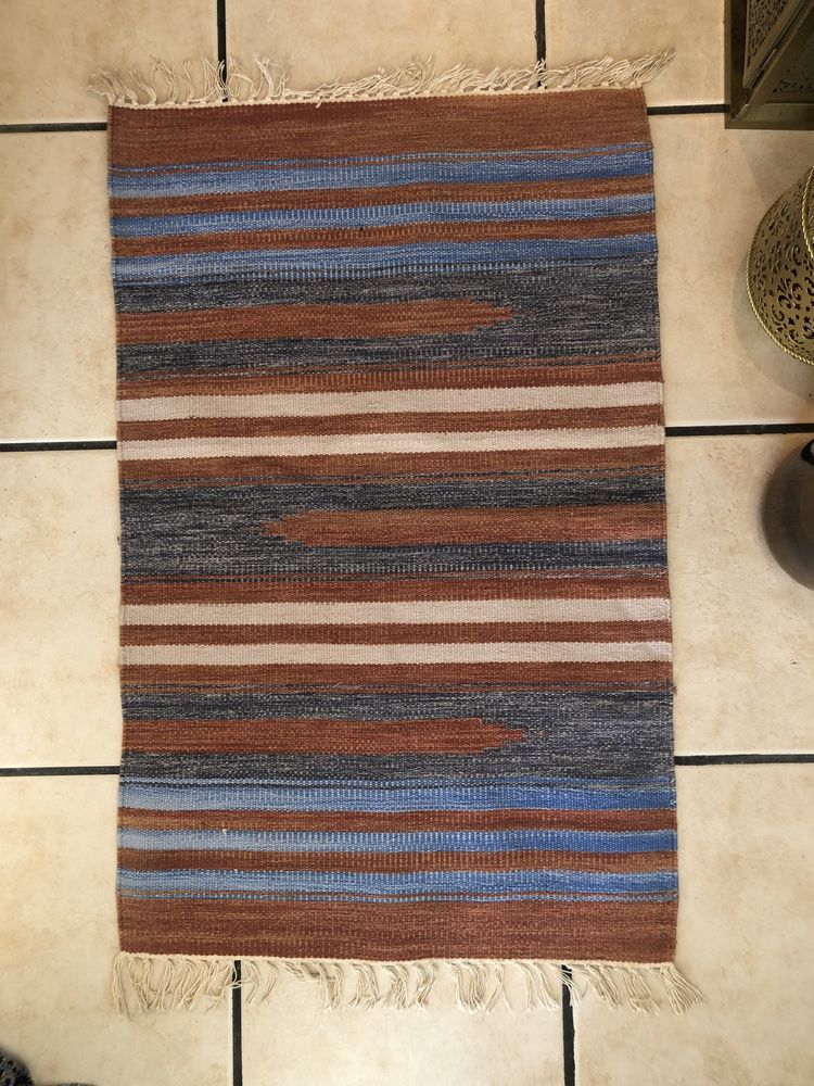 Tapete kilim tons terra