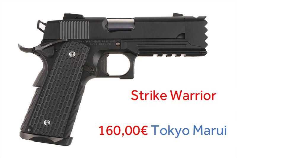 Pistola Airsoft Greengás SIG P226X5-Strike Warrior Tokyo Marui NOVA