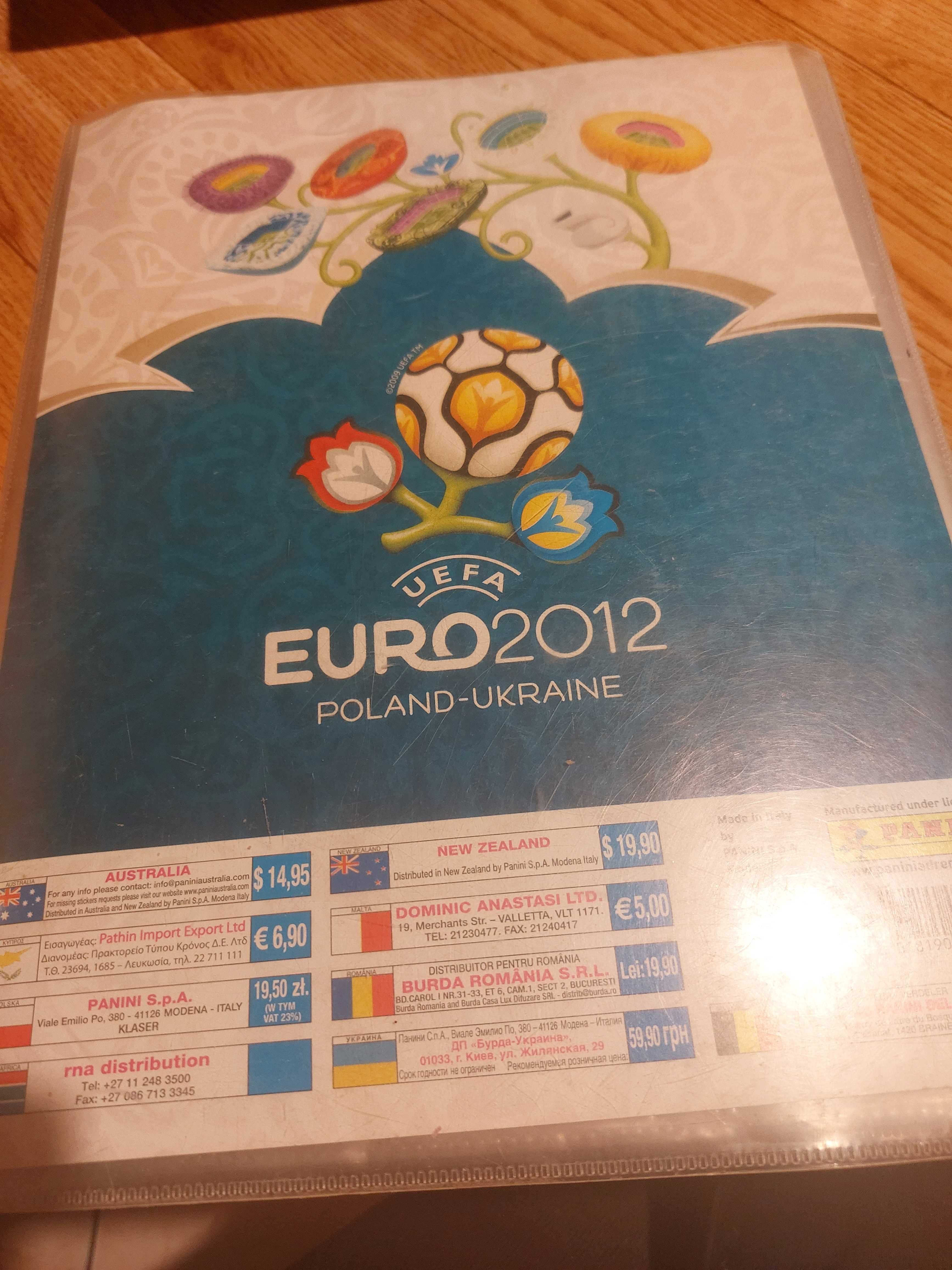 Album historyczny z EURO 2012 - 468 kart Champions League