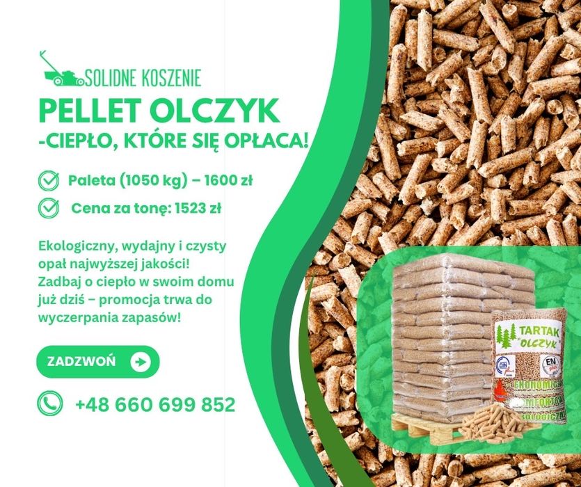 Sprzedam pellet Olczyk premium opał