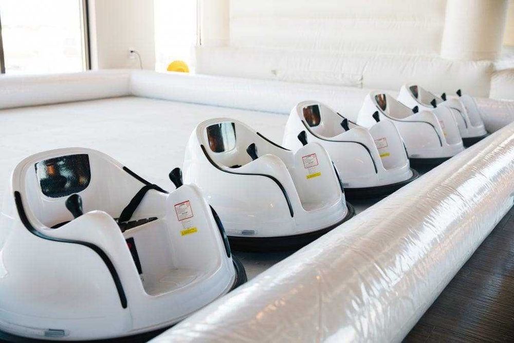 Carrinhos com pista insuflável - Porto