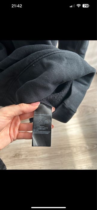 Czarna damska bluza Calvin Klein XS