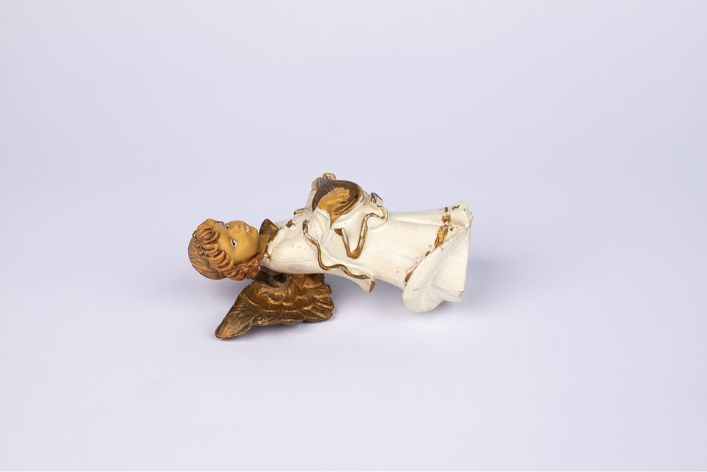 Aniołek Fontanini figurka Italy Wlochy